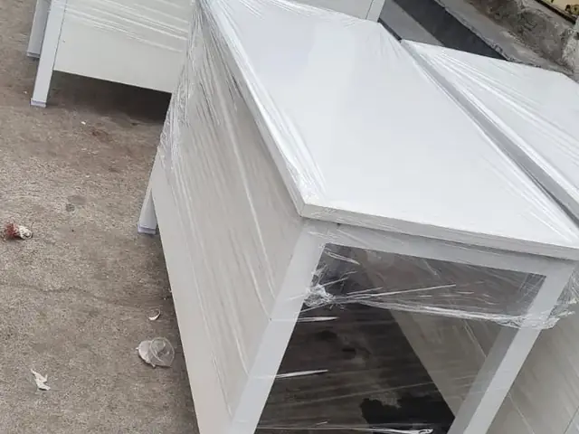 White office tables